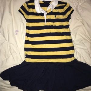 Girls Ralph Lauren Polo rugby dress 6
